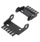 Set of connecting elements of chain 10,15,15i - rigid with a comb